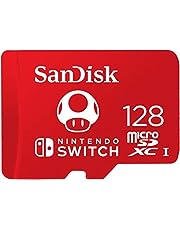 SanDisk 128GB microSDXC Card, Licensed for Nintendo Switch - SDSQXAO-128G-GNCZN