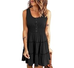 Dokotoo Sleeveless Mini Summer Dresses