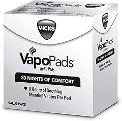 Vicks VapoPads, 20 Count – Soothing Menthol Vapor Pads for Vicks Humidifiers, Vaporizers, Waterless Vaporizers, and Plug-Ins,