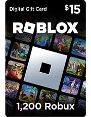 Roblox Digital Gift Code for 1,200 Robux [Redeem Worldwide - Includes Exclusive Virtual Item] [Online Game Code]