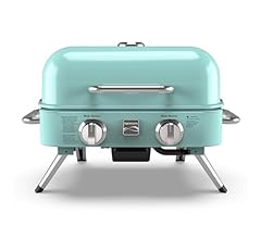 Kenmore 2-Burner Portable Tabletop Retro Gas Grill