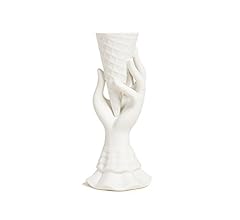 Jonathan Adler I Scream Vase, White, One Size