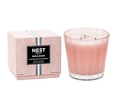 NEST New York Himalayan Salt & Rosewater Scented 3-Wick Candle