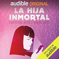 Diseño de la portada del título La hija inmortal