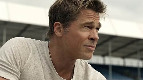 Brad Pitt Drives 'F1'