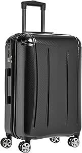 Amazon Basics Oxford Expandable Spinner Luggage Suitcase with TSA Lock - 28 Inch, Black