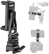 Neewer Metal Phone Tripod Mount with Cold Shoe Mount & NATO Clamp Compatible with DJI RS3 Pro Gim...