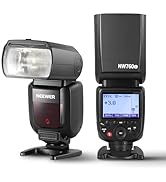 NEEWER NW760-C TTL Flash Speedlite Compatible with Canon DSLR Cameras, 76Ws GN60 2.4G 1/8000s HSS...