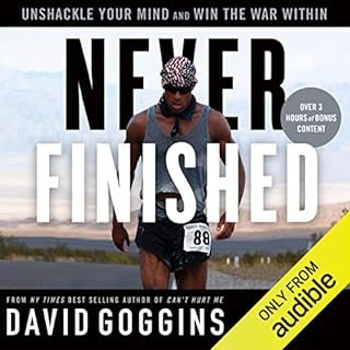 Never Finished Audiobook By David Goggins cover art