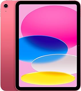 Apple iPad (10th Generation): with A14 Bionic chip, 10.9-inch Liquid Retina Display, 64GB, Wi-Fi 6, 12MP front/12MP Back C...