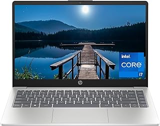 HP 14 inch Laptop, FHD Display, 13th Generation Intel Core i7-1355U, 16 GB RAM, 512 GB SSD, Intel Iris Xe Graphics, Window...