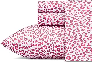 Betsey Johnson - Twin XL Sheets, Soft & Lightweight Bedding, Fade & Wrinkle Resistant (Leopard, Twin XL)