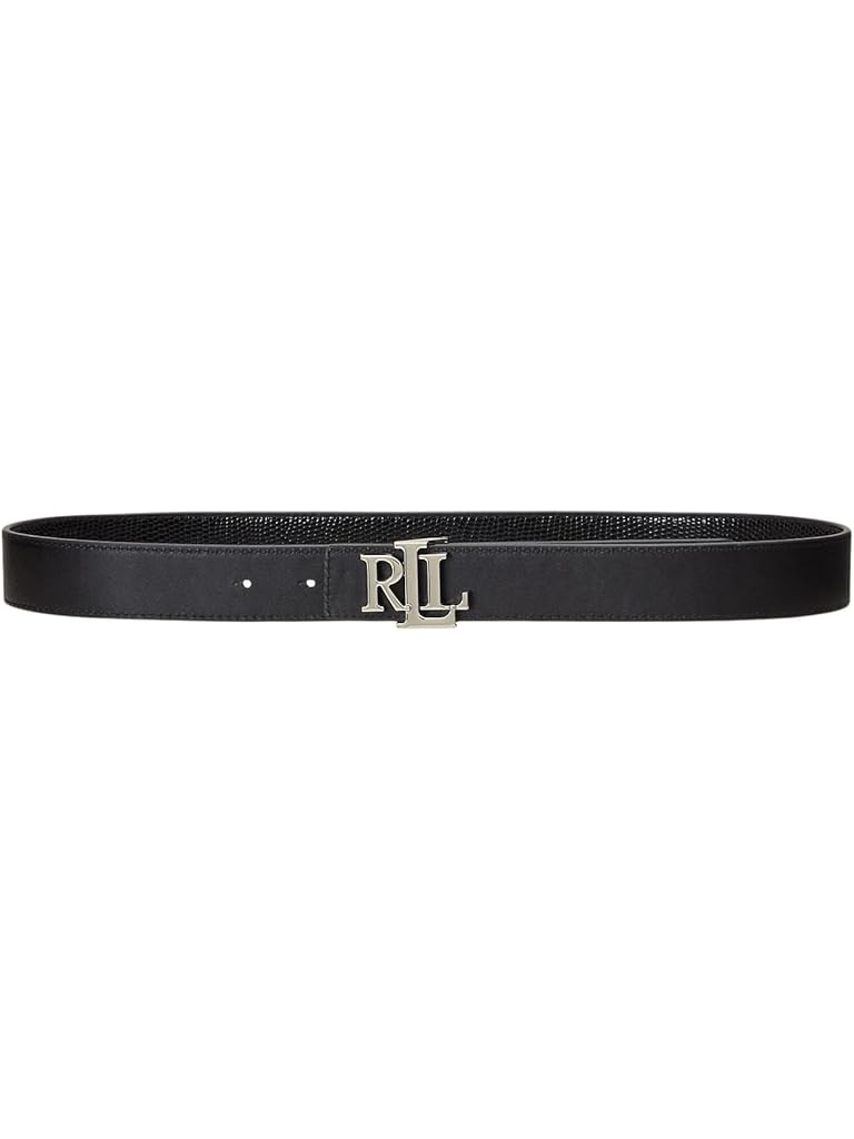 LAUREN Ralph Lauren Logo Reversible Lizard-Embossed Belt