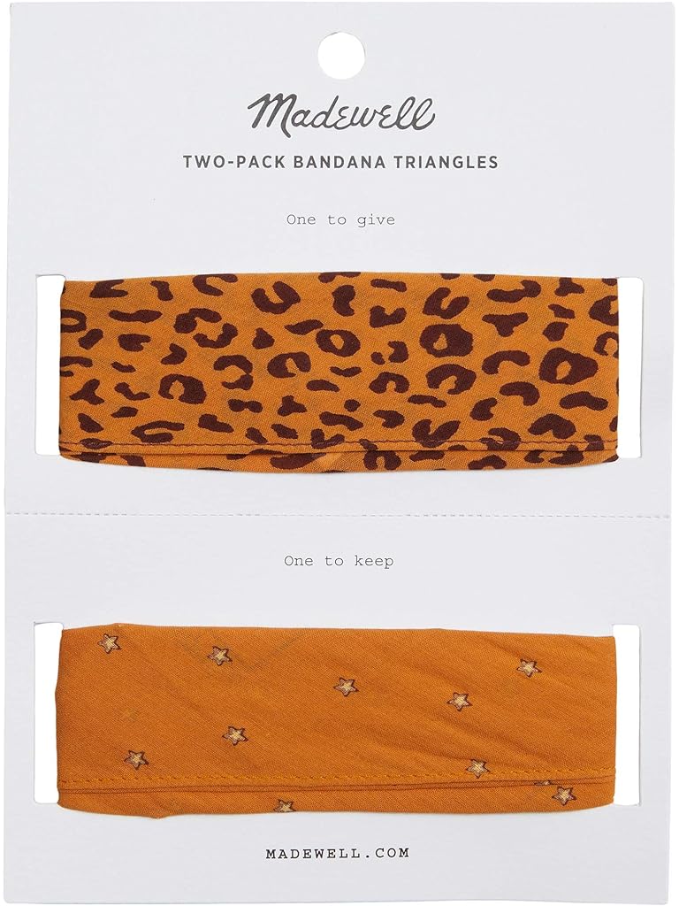 Madewell Two-Pack Triangle Bandanas