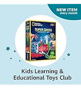 Highly Rated Kids Learning & Educational Toys Club – Amazon Subscribe & Discover, Ages 8 years +