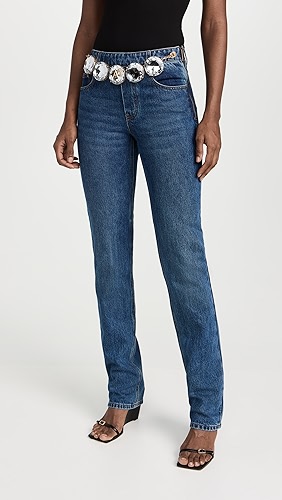 Area Jumbo Crystal Jeans.