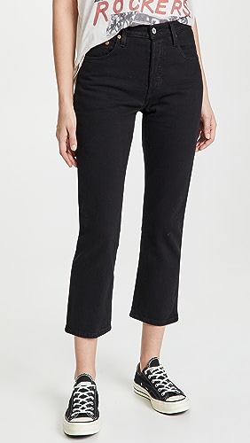 Levi's 501 Crop Jeans.