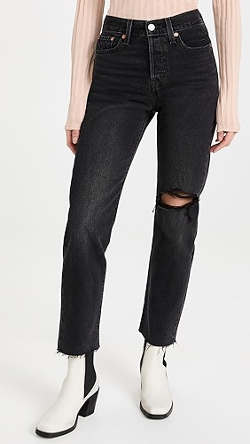 Levi's Wedgie Straight Jeans.