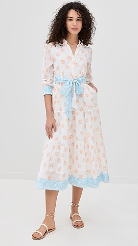 Marea Flounce Shirtdress.