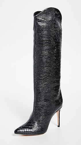 Schutz Maryana Croc Tall Boots.