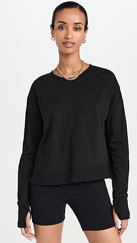 Sweaty Betty After Class Crop Sweatshirt.