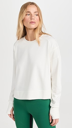 Sweaty Betty After Class Crop Sweater.