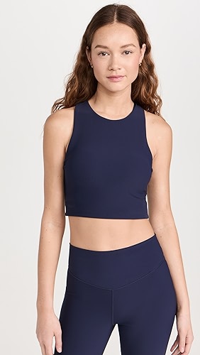 The Upside Ribbed Samara Crop Top.