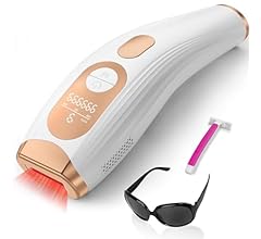 Laser Hair Removal IPL Laser Hair Removal for Women and Men Permanent, 999999 Flashes, At-Home Hair Removal Device for Faci…