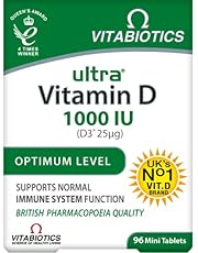 Vitabiotics Ultra Vitamin D1000IU-96 Tablets