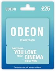 ODEON £25 Gift Card - UK - Delivered by Post