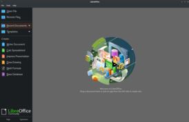 Скриншот программы LibreOffice