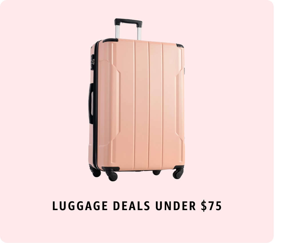 Luggage under $75