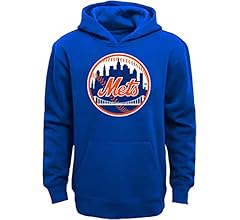 MLB Kids Youth 8-20 Team Color Alternate Primary Logo Fleece Pullover Sweater Sweatshirt Hoodie