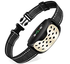 Anti Barking Dog Collars, Bark Collar Stop Dog Barking with Vibration & Beep Modes Harmless Training Dog Collar for Small M…