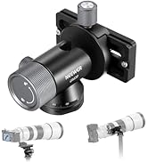 NEEWER Gimbal Head for Monopod Tripod Long Telephoto Lenses, Metal Low Profile Ball Head 360° Pan...