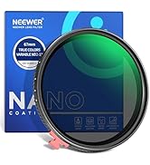 NEEWER 67mm True Colors Variable ND Filter ND2-32 (1-5 Stops) Limited Neutral Density Filter with...