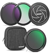 NEEWER 67mm Versatile Magnetic ND Filter Kit (1-9 Stops), 2 in 1 Variable ND2-ND32&CPL(Circular P...