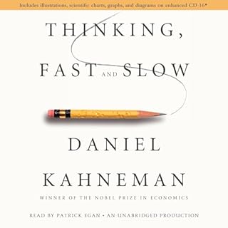 Thinking, Fast and Slow Audiobook By Daniel Kahneman cover art