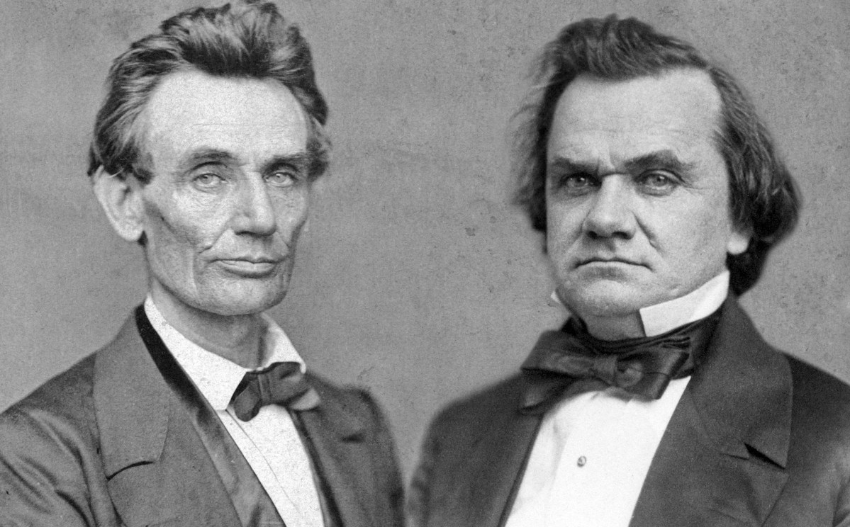 The Lost Lincoln-Douglas Debate at the Trump Saloon!