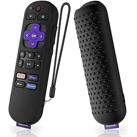 Silicone Case for Roku Express 4K+ Voice Remote RCA1R, Roku Voice Remote Cover Roku...