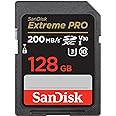 SanDisk 128GB Extreme PRO SDXC UHS-I Memory Card - C10, U3, V30, 4K UHD, SD Card - SDSDXXD-128G-GN4IN