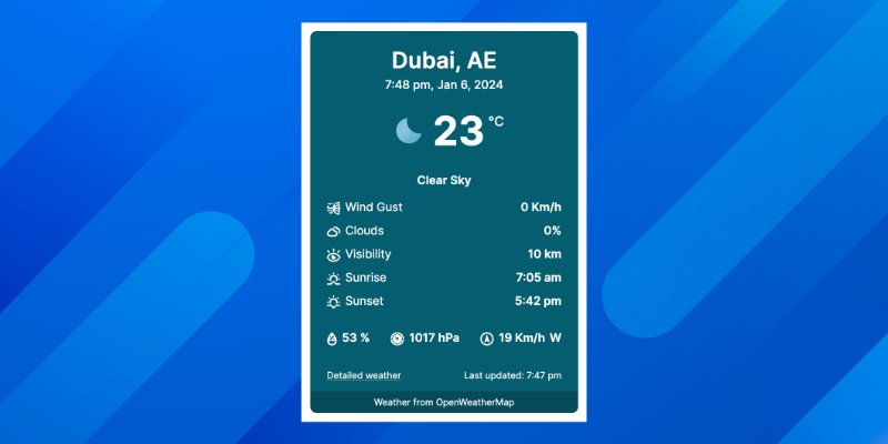 Best WordPress Weather Plugins in 2024