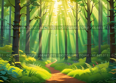 Beautiful forest