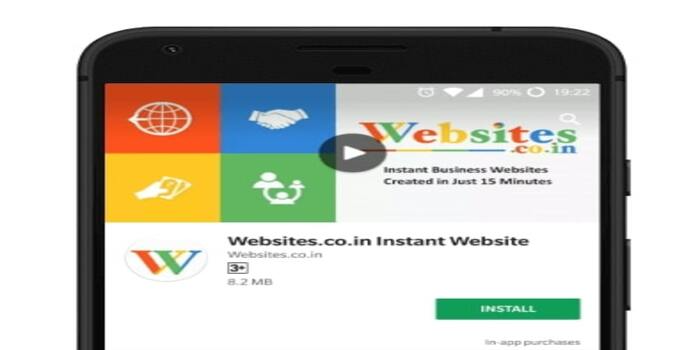 Instant Website Builder: Websites.co.in App - Cover Image