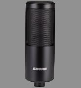 Shure SM4 Studio Recording Microphone, XLR Home Studio Condenser Mic Optimized for Soft Vocals