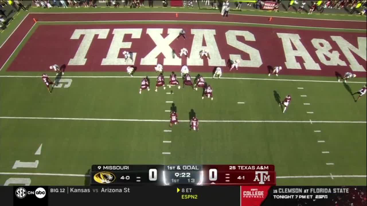 TAMU Blows Out No. 9 Mizzou 😳